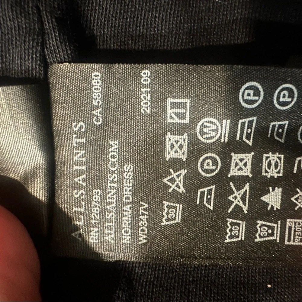 ALLSAINTS | Norma Dress | Gold| US 6 | NWT - Picture 7 of 15